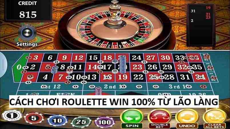 Roulette trò chơi cá cược vô cùng hấp dẫn mà bạn có thể tham gia tại nhà